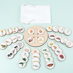 أطفال التنوير الخشبي \\\\\\\\\\\\ ألعاب DIY Yizhi لغز